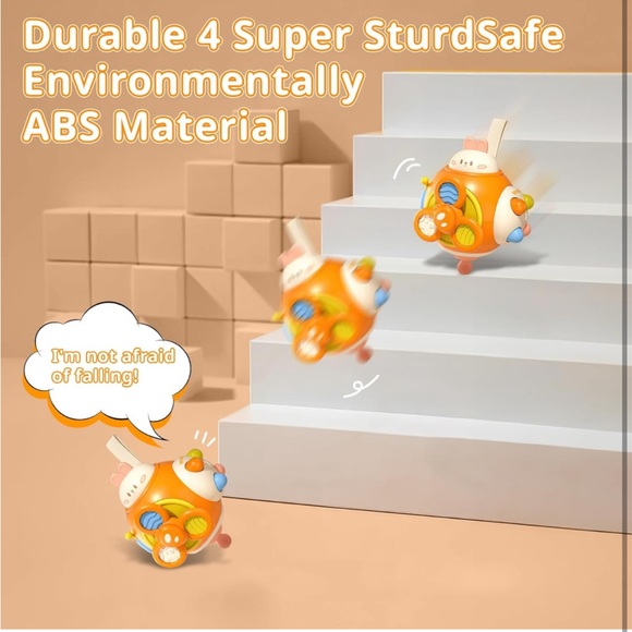 Rabbit🐇Busy Cube 4 Kids🧒🏻Promoting Sensory Learning Engaging Travel🧭Toy - Picture 6 of 11